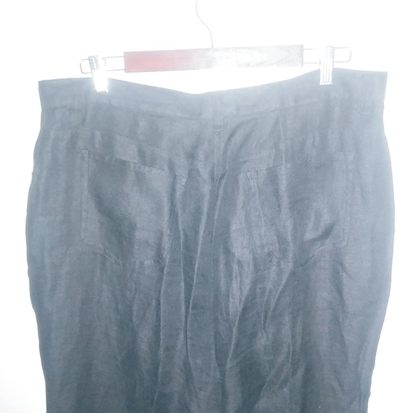 Le Collezioni Structure 36S Mens Irish Linen Summer Pants - Picture 7 of 16